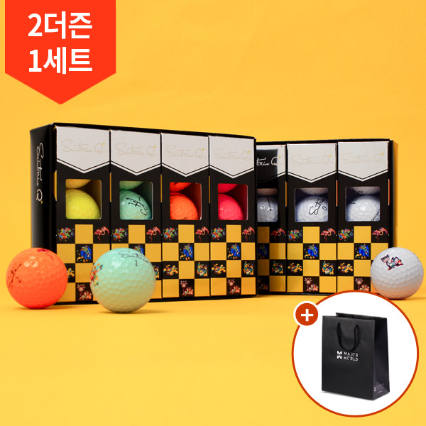 [핫딜] 쇼핑백/2더즌총24구 넥센 세인트나인 Q플러스 골프공