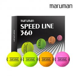 [핫딜] 마루망 2024 스피드 라인 360 골프볼 2피스 _A