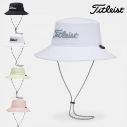 [핫딜] 타이틀리스트 2025 아쿠쉬네트코리아정품 우먼스 스트링 버킷 모자 TH23WSBK Women`s String Bucket