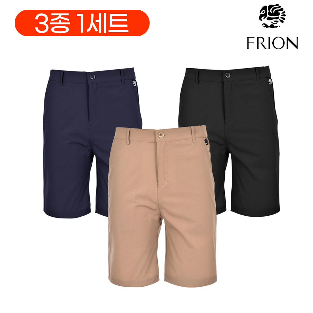 [핫딜] 3종1세트! [FRION] 프라이언 허리밴드 시원한 쿨 반바지 - 딜팡 - 골프용품 전문쇼핑몰